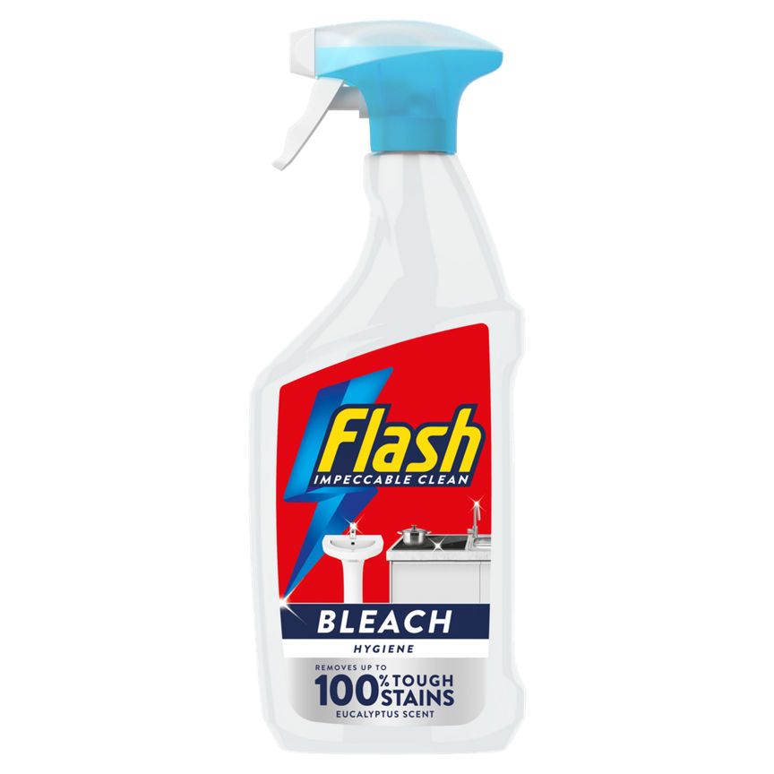 Flash Multi Purpose Bleach Cleaning Spray For Hard Surfaces