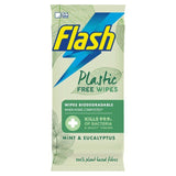 Flash Plastic Free Antibacterial Wipes 54CT Default Title