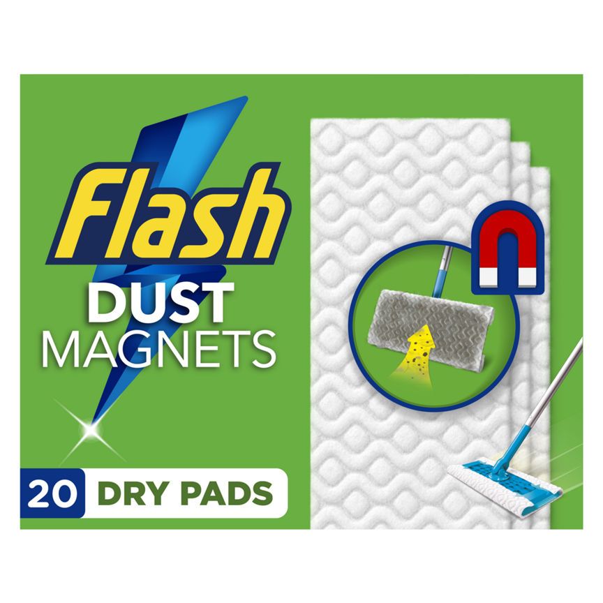 Flash Speedmop Dry Floor Cleaning Wipes 20 Counts