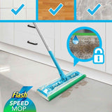 Flash Speedmop Starter Kit + 4ct Dry Pads + 4ct Wet Pads