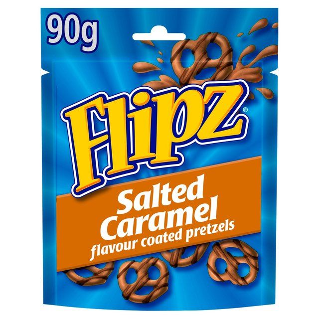 Flipz Salted Caramel Pretzels   90g