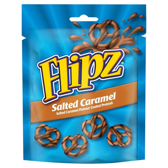 Flipz Salted Caramel Pretzels   90g