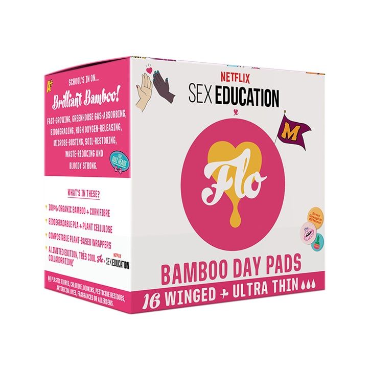 Flo Bamboo Day Pad Pack (16 winged &amp;amp; ultra thin)