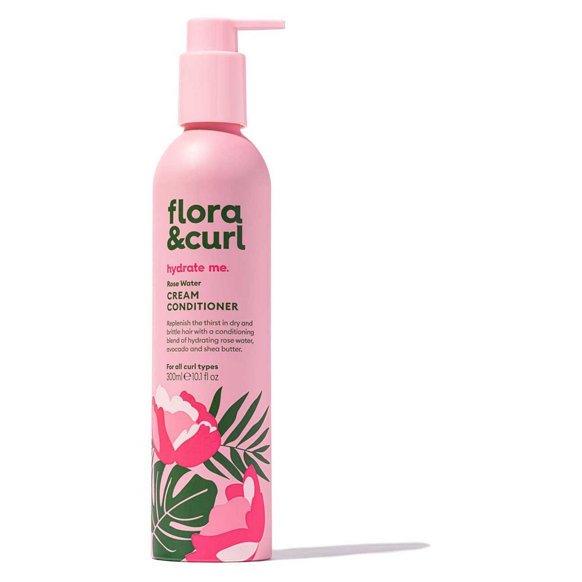 Flora &amp;amp; Curl Rose Water Cream Conditioner 300ml