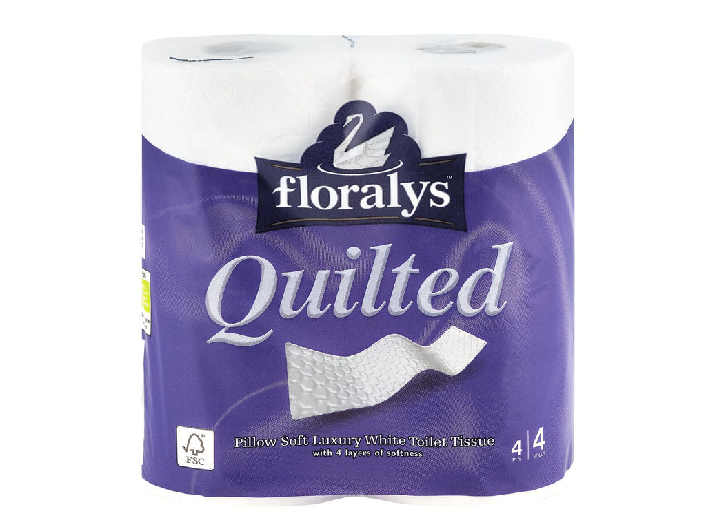 Floralys Quilted Toilet Tissue