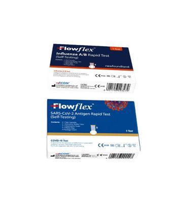 Flowflex Flu Test &amp;amp; Covid Test Bundle