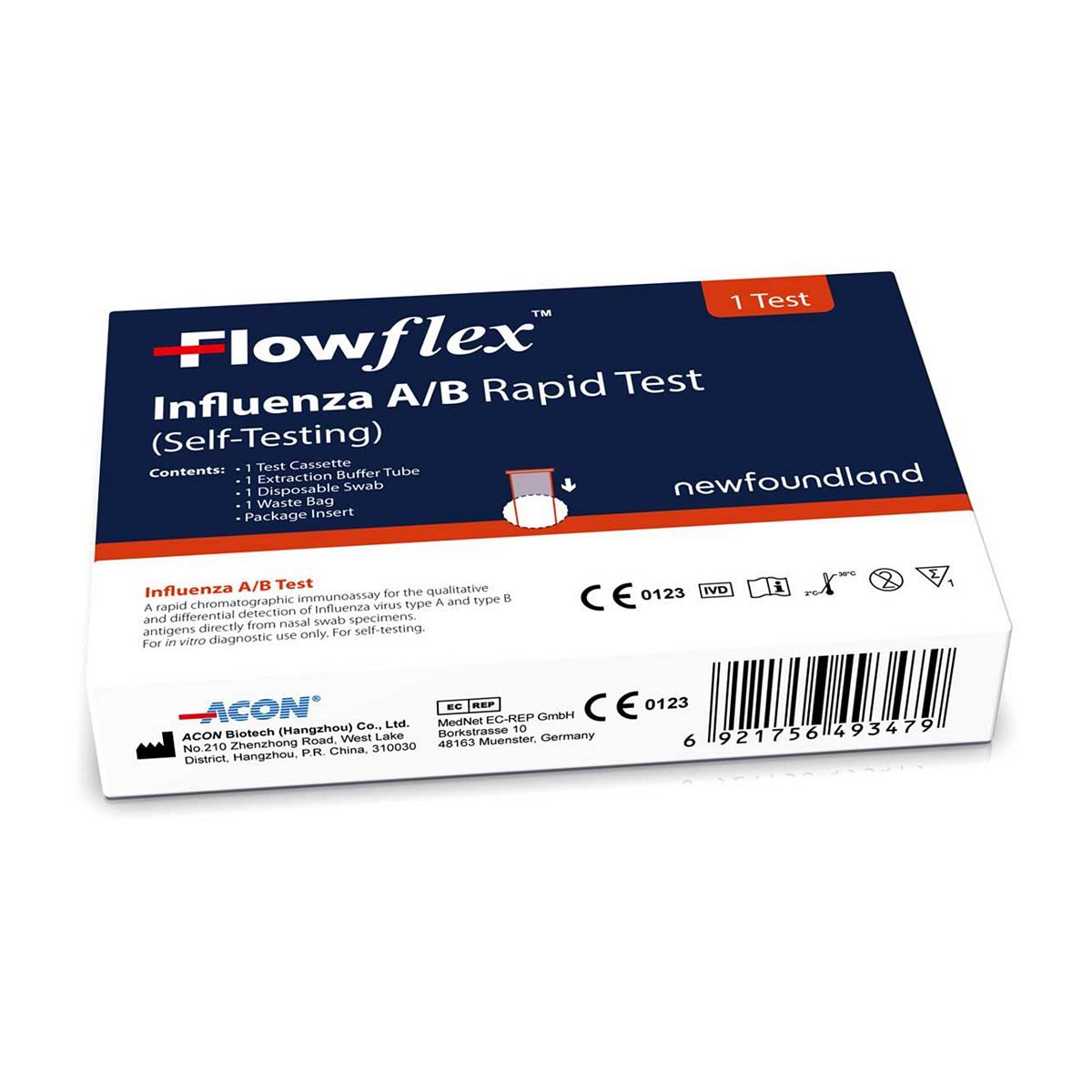 Flowflex Influenza A/B Rapid Test