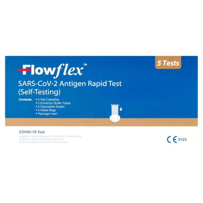 Flowflex Sars-CoV-2 Antigen Rapid Test (Self-Testing) 5 Test