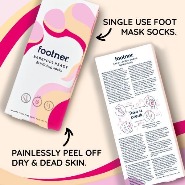 Footner Exfoliating Socks/Foot Mask