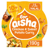 For Aisha Chicken &amp;amp; Sweet Potato Curry 10+ Months Stage 3 190g