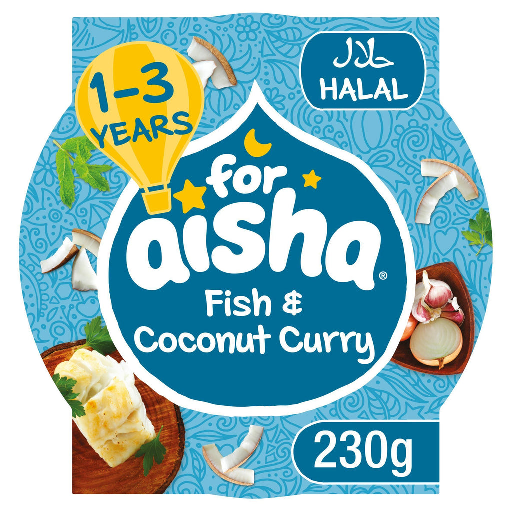 For Aisha Fish & Coconut Curry 12months+ 230g