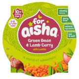 For Aisha Green Bean &amp;amp; Lamb Curry with Lentils Pot 10 mths+   190g