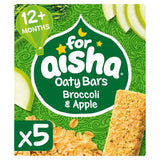 For Aisha Oaty Bars Broccoli &amp;amp; Apple    5 x 25g