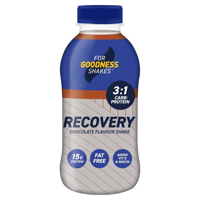 For Goodness Shakes Chocolate Recovery Protein Shake    435ml