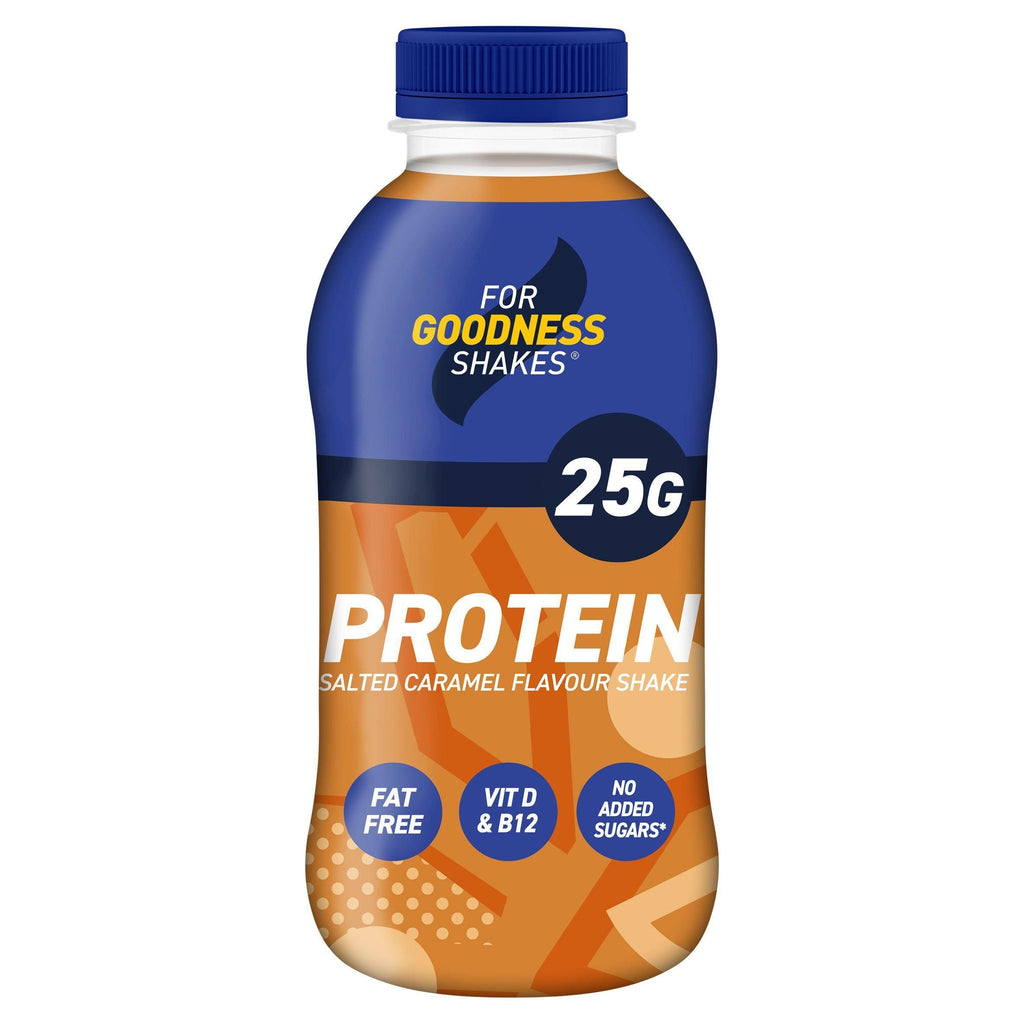 For Goodness Shakes Protein Salted Caramel Flavour Shake 435ml