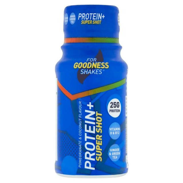 For Goodness Shakes Protein+ Super Shot Pomegrante & Coconut 60ml