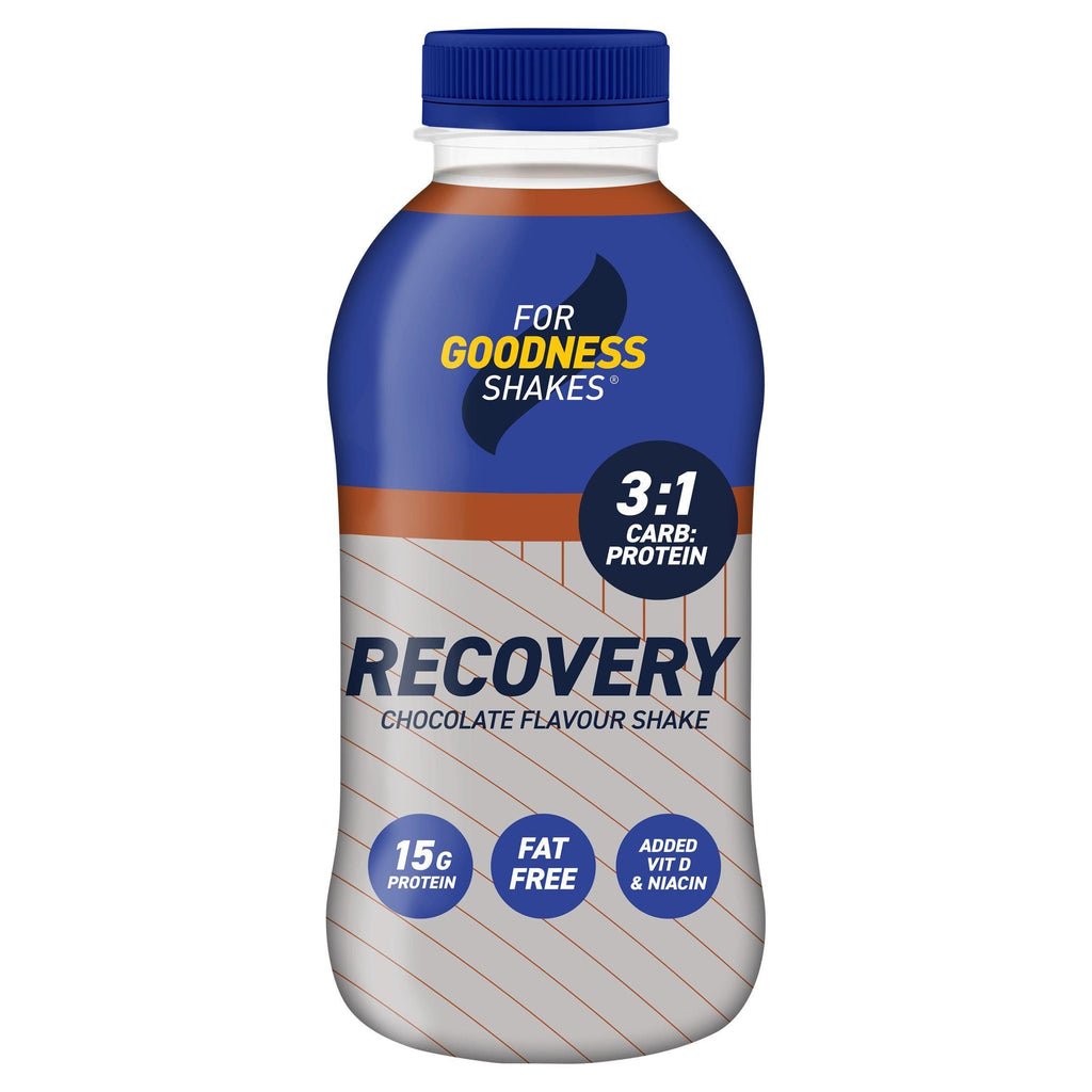 For Goodness Shakes Recovery Chocolate Flavour Shake 435ml