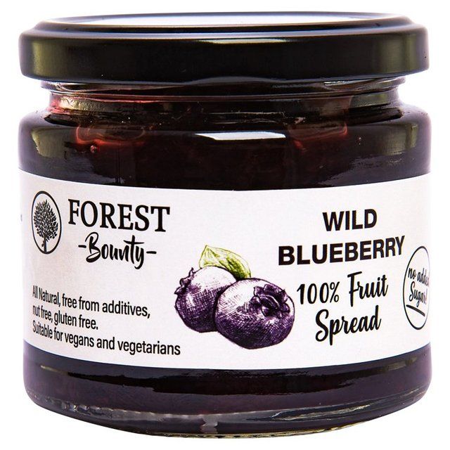 Forest Bounty 100% Blueberry Fruit Spread    250g