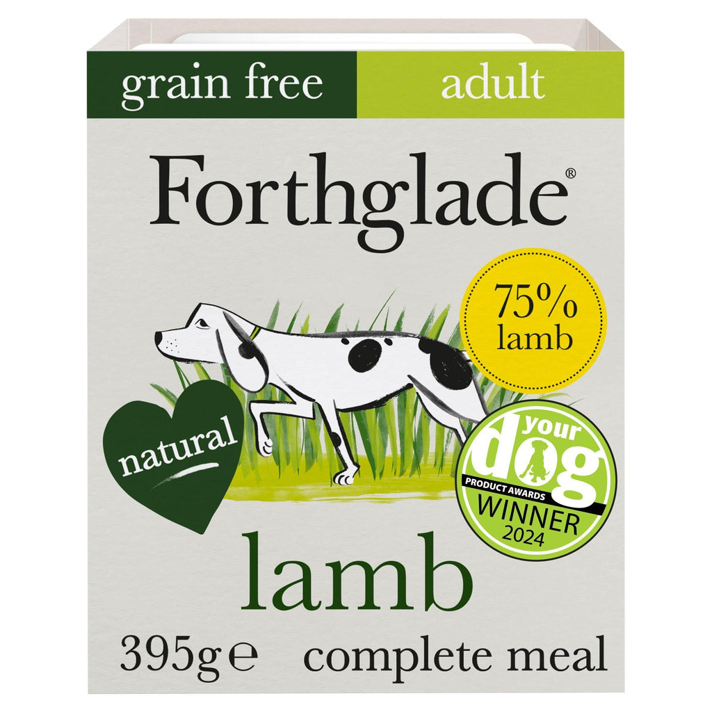 Forthglade Adult 1 Yr+ Lamb with Butternut Squash & Vegetables Complete Meal 395g