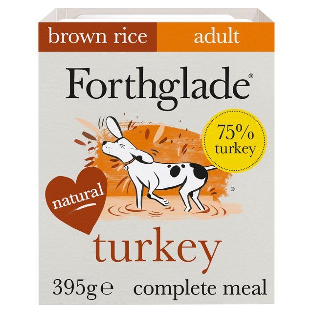 Forthglade Complete Adult Turkey with Brown Rice &amp;amp; Veg   395g