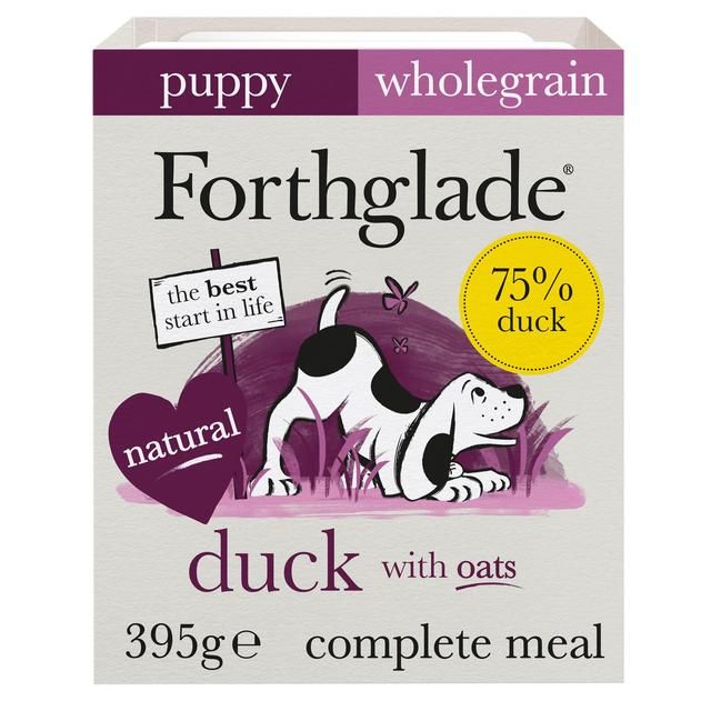 Forthglade Complete Puppy Whole Grain Duck with Oats & Veg   395g