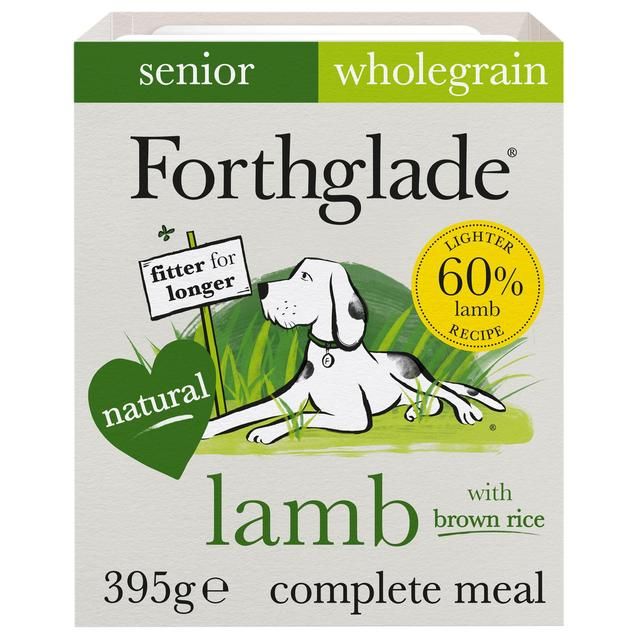 Forthglade Complete Senior Whole Grain Lamb with Brown Rice &amp;amp; Veg   395g