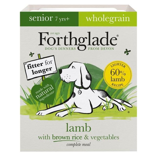 Forthglade Complete Senior Whole Grain Lamb with Brown Rice &amp;amp; Veg   395g