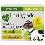 Forthglade Lamb &amp;amp; Chicken Complete Meal for Small Dog Food Adult 1 Yr+ x8 150g