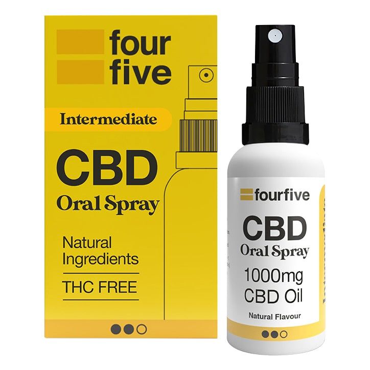 fourfive CBD Oil 1000mg Unflavoured 30ml 1000 mg