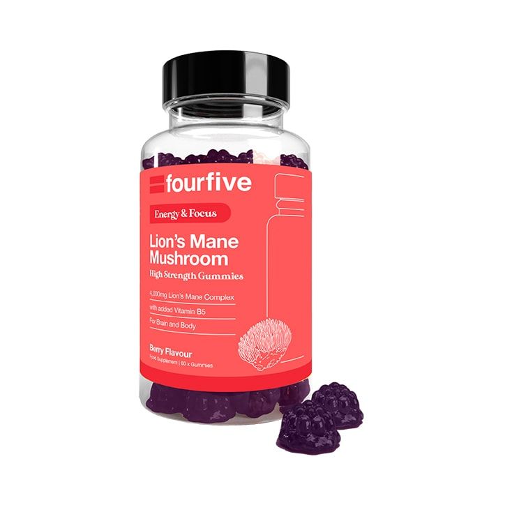 fourfive Focus & Energy Lion's Mane 4000mg 60 Gummies