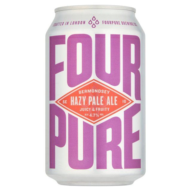 Fourpure Hazy Pale Ale 4.7%   12 x 330ml