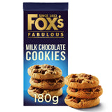 Fox&amp;rsquo;s Biscuits Fabulous Milk Chocolate Cookies 180g