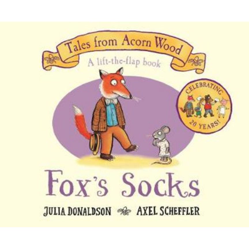 Fox's Socks: 20th Anniversary Edition by Julia Donaldson