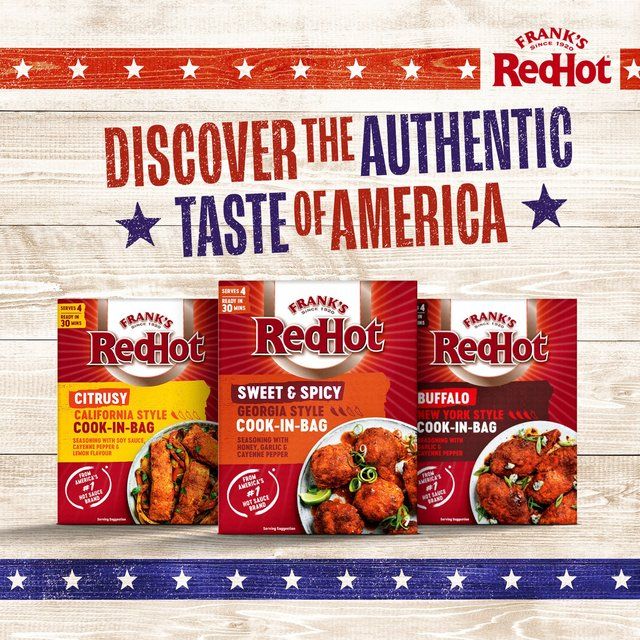 Frank's RedHot Sweet &amp;amp; Spicy Georgia Style Cook-In-Bag 25G   25g