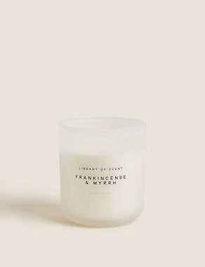 Frankincense &amp;amp; Myrrh Scented Candle Default Title