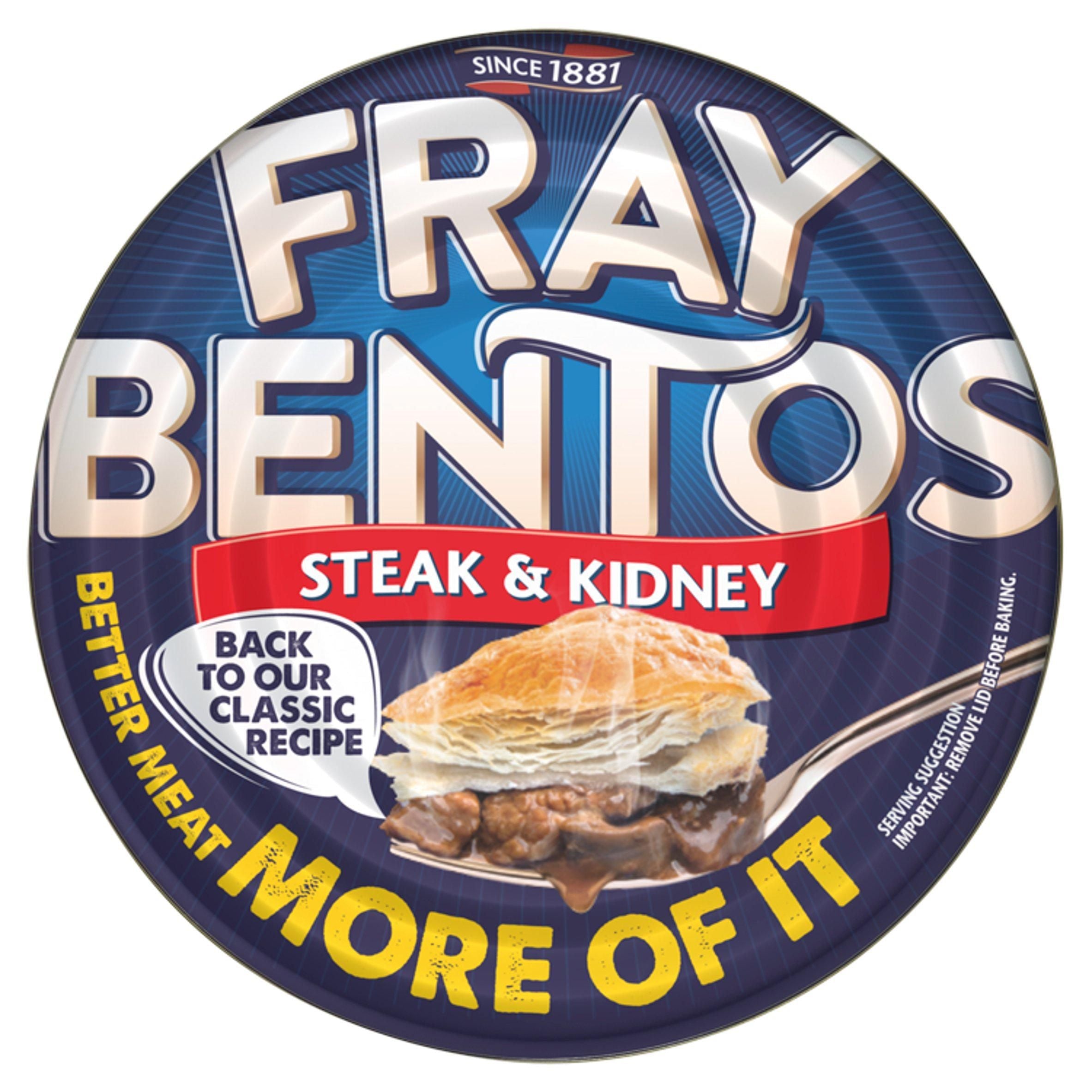 Fray Bentos Steak &amp;amp; Kidney Pie 425g