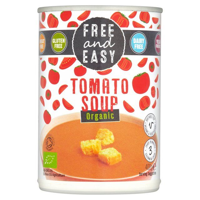 Free &amp;amp; Easy Free From Dairy Free Organic Tomato Soup   400g