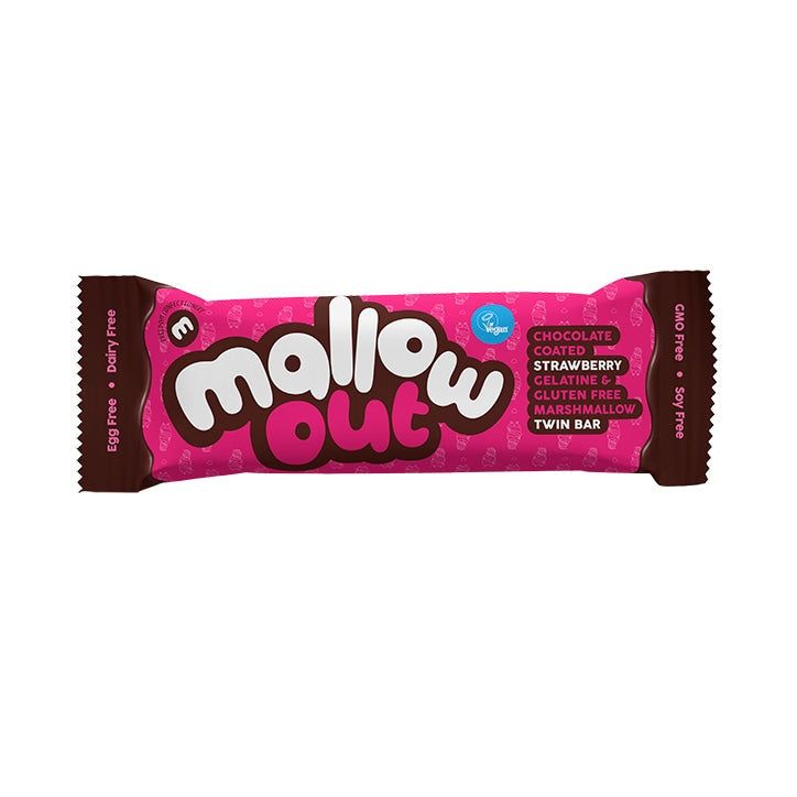 Freedom Mallows Vegan Strawberry MallowOut Twin Bar 35g