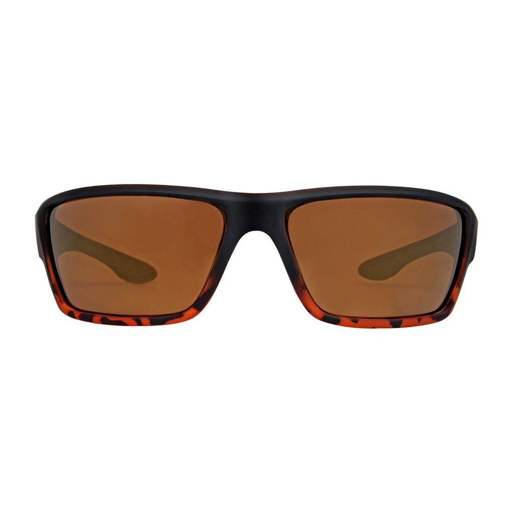 Freedom Polarised Sunglasses - Matte Black
 and Tortoiseshell Frame