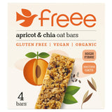 Freee Gluten Free Organic Apricot Oat Bars with Chia 4x35g