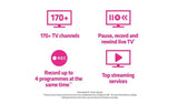 Freesat Recordable 500GB 4K TV Box