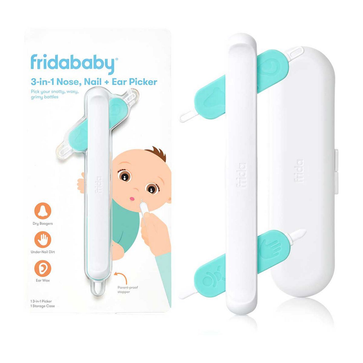 Frida Baby 3-in-1 Nose, Nail + Ear Picker