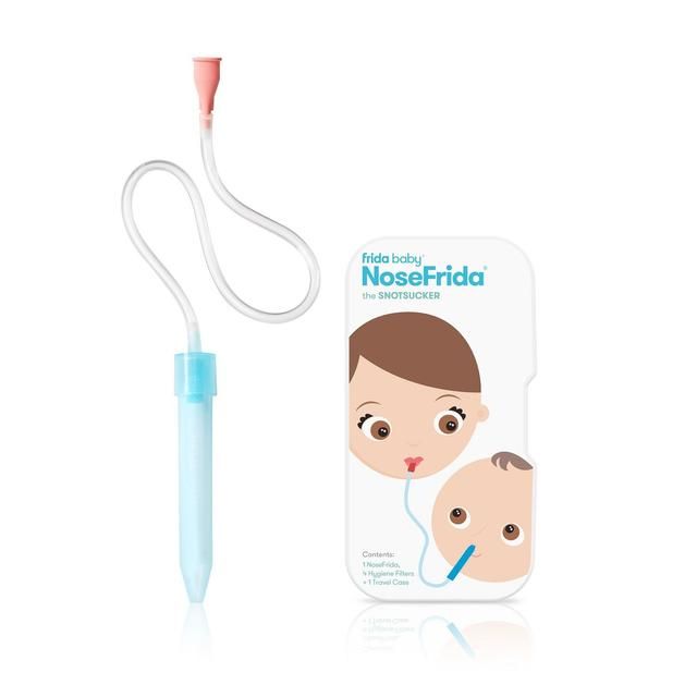 Frida Baby NoseFrida Nasal Aspirator with White Travel Case