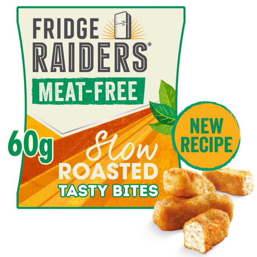 Fridge Raiders Meat-Free Slow Roasted Tasty Bites 60g