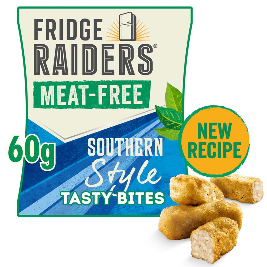 Fridge Raiders Meat-Free Southern Style Tasty Bites 60g