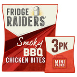 Fridge Raiders Smoky BBQ Chicken Snack Bites 3x22.5g