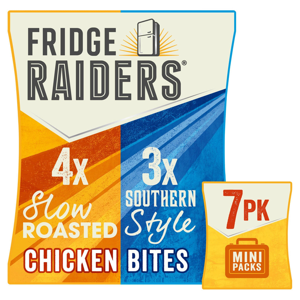 Fridge Raiders Variety Pack Chicken Snack Bites 7x22.5g