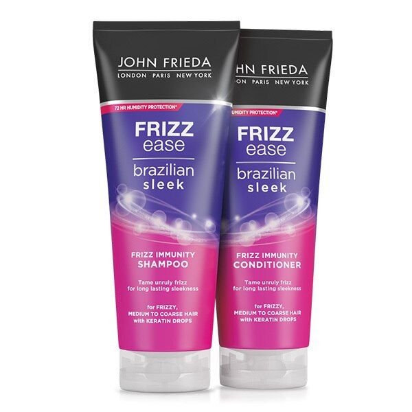 Frizz Ease Brazilian Sleek Frizz Immunity Conditioner 250Ml