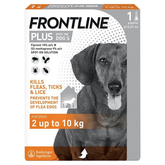 FRONTLINE Plus Small Dog Flea & Tick 2-10kg