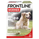 Frontline Wormer XL Flavoured Tablets For Dogs x2